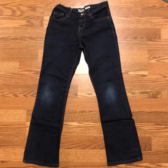THREE PAIRS OshKosh 10R Dark wash bootcut Jeans - Picture 4 of 8